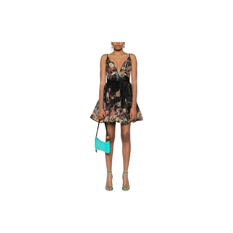 Zimmermann Pavilion V-Neck Mini Dress-2