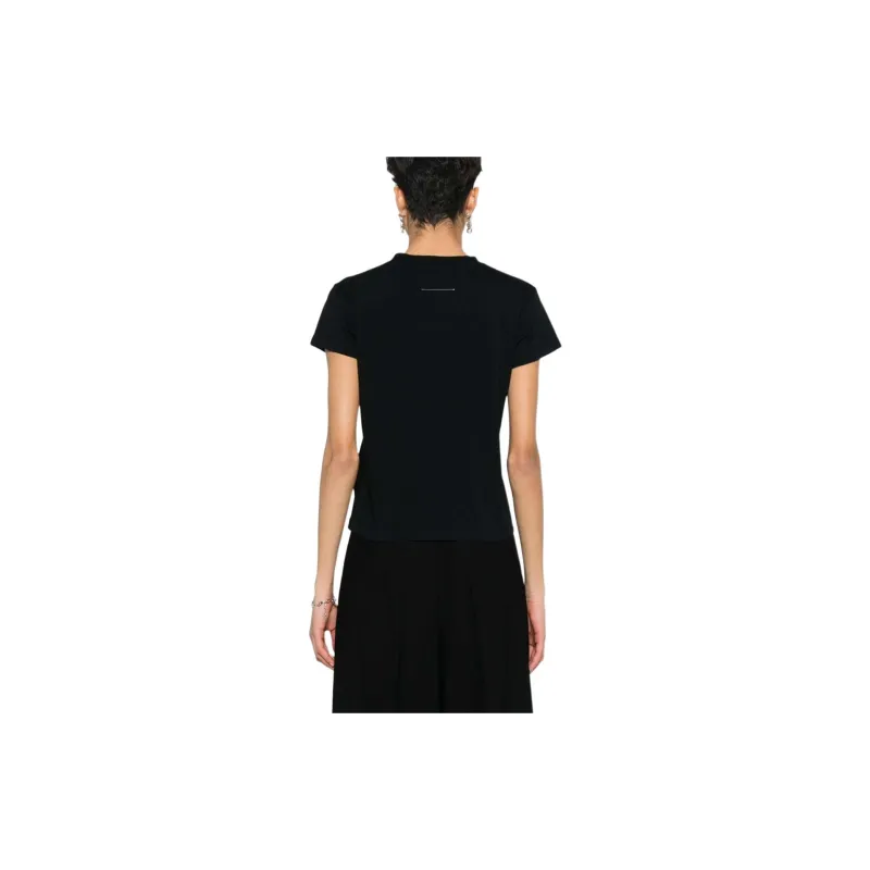 MM6 Maison Margiela T Shirt Women's Black-2