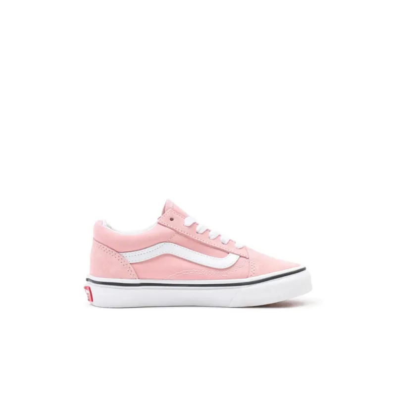 Vans Old Skool Lightweight And Breathable Low Top Kids' Skateboarding Shoes Light Pink Children Aged 3 7 Years Old-1