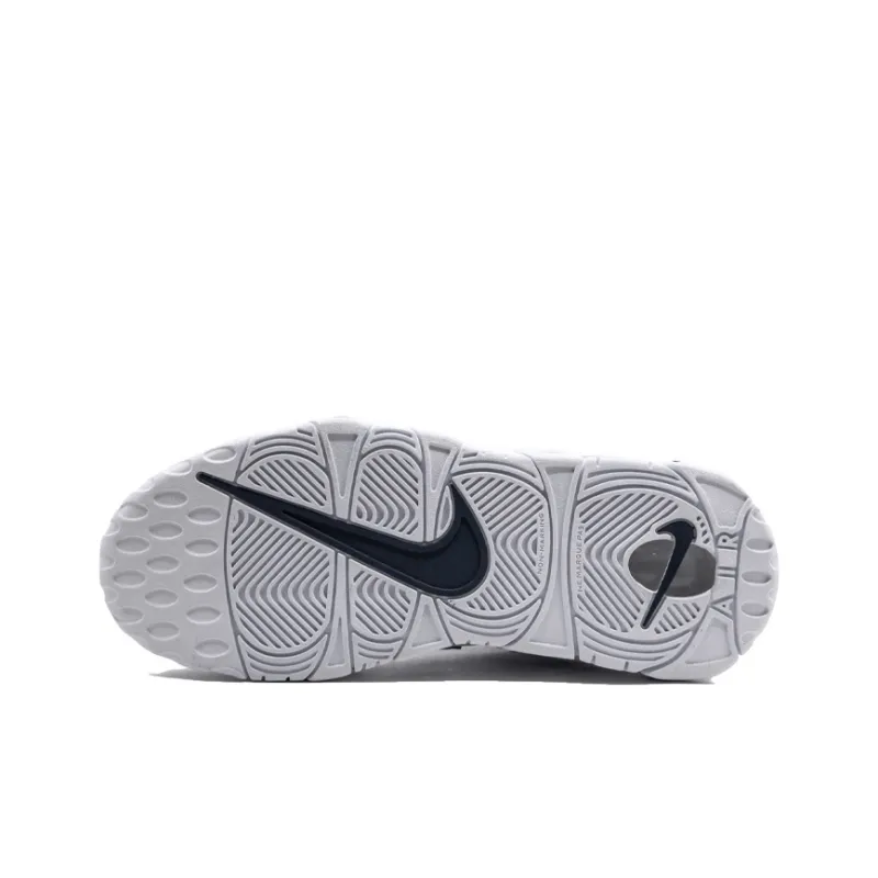 Nike Air More Uptempo White Midnight Navy GS-4
