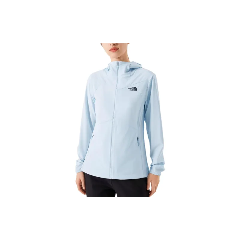 THE NORTH FACE Breathable Windproof UV Protection Sun Protection Clothing Women's Blue-2