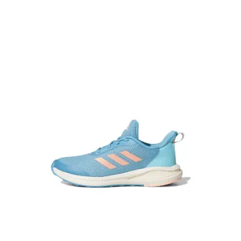 Adidas Fortarun J Cushioning Breathable Low Top Kids' Running Shoes Blue Pink Kids'