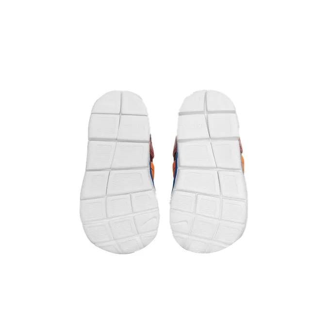 Nike Dynamo Free Abrasion Resistant Low Top Running Shoes Blue Orange Red Infant And Toddler-5