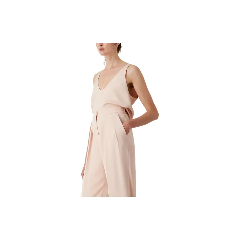 GIORGIO ARMANI Scoop Neck Sleeveless Top-3