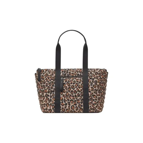 Kate Spade Quilted Polyester One Shoulder Handbags Extra Large Women's Brown Multicolor