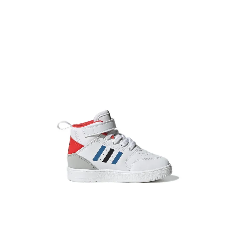 Adidas Originals Abrasion Resistant High Top Toddler Shoes White Infant And Toddler-1