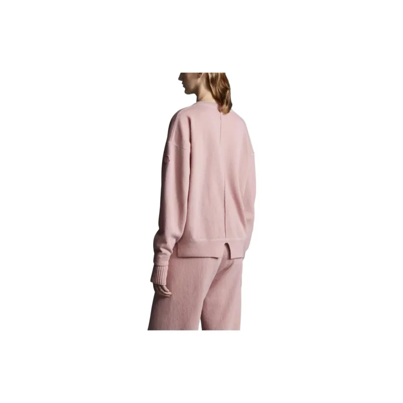 Moncler Cashmere Sweaters Women's Light Pink-2