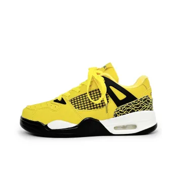 ABCYLM Skateboard Shoes Unisex Low Top Yellow