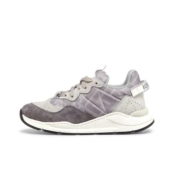 FENDI Anti Slip Wear Resistant Low Top Kids Lifestyle Shoes Gray Teenagers
