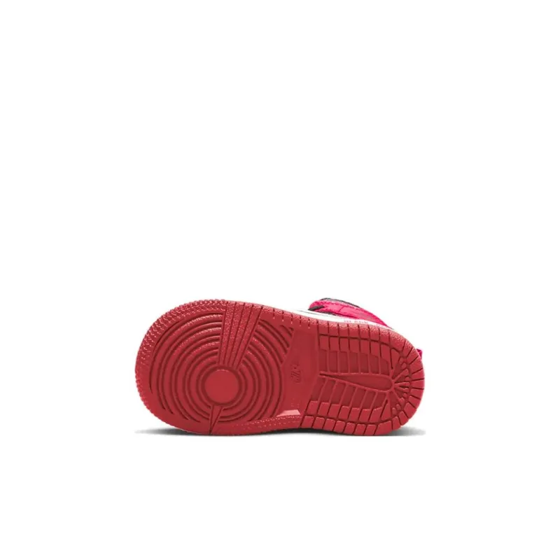 Jordan 1 Mid Black + Red = Bred TD-5