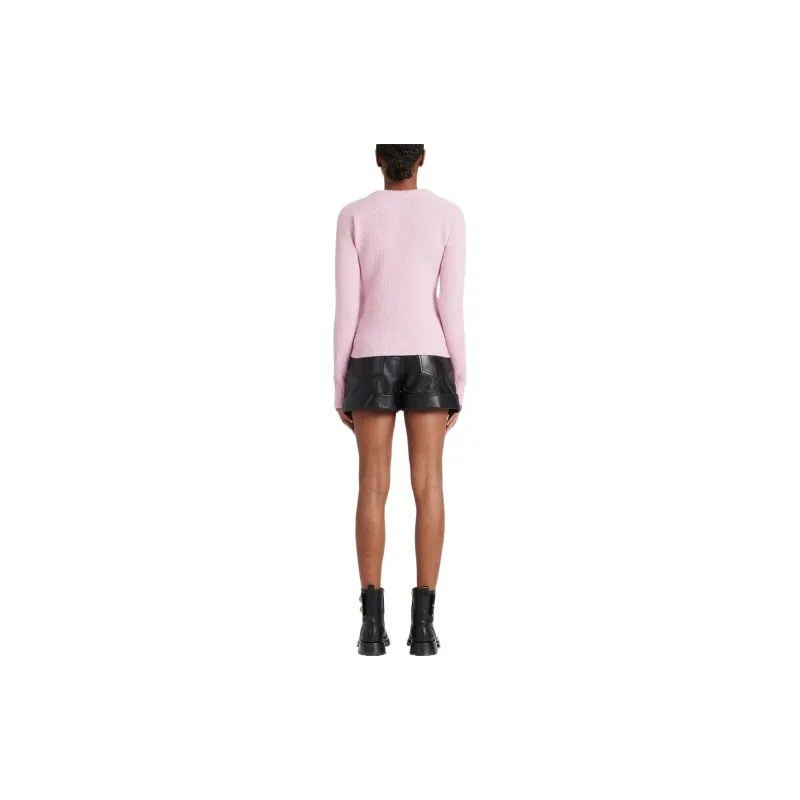 BALMAIN SS22 Sweater Women's Pink-2