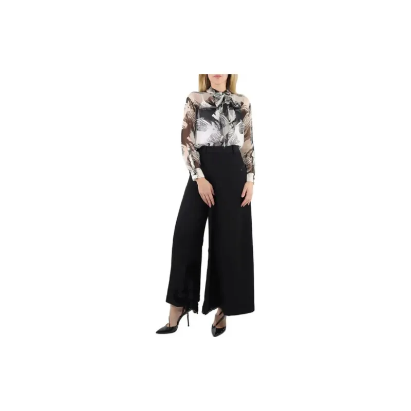 Burberry Shirts Women's Black White-5