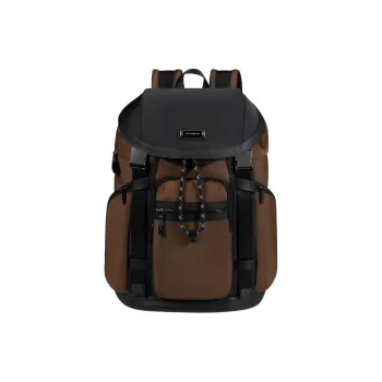 SAMSONITE Polyester Backpack Men's Brown