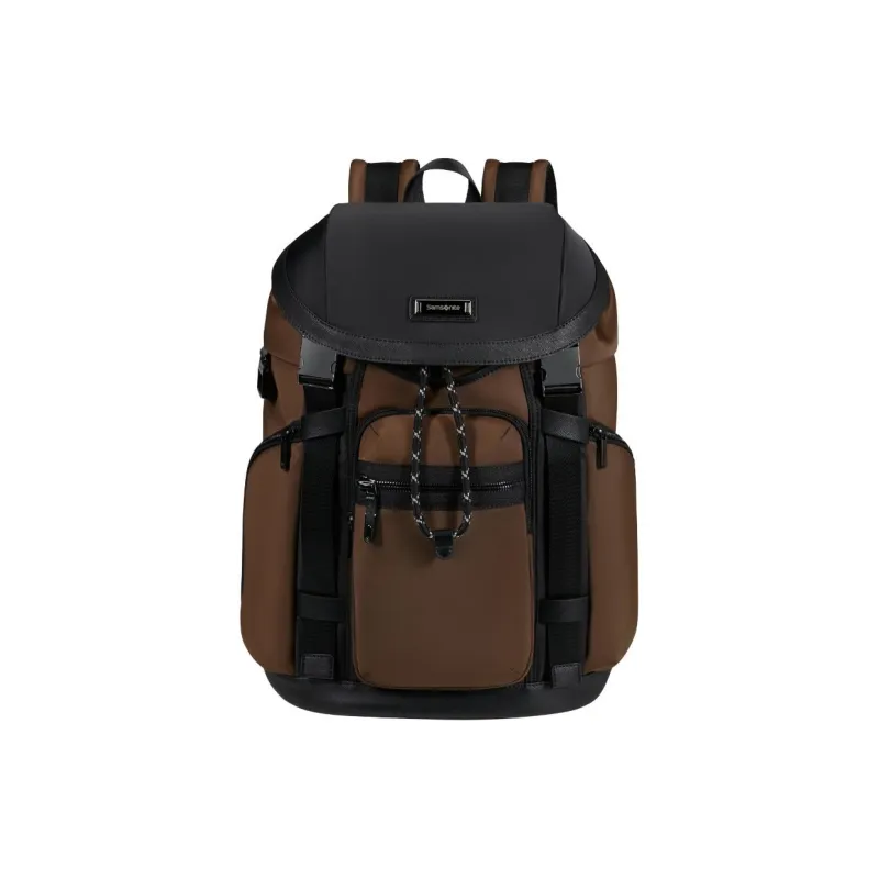 SAMSONITE Polyester Backpack Men's Brown-0