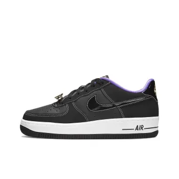 Nike Air Force 1 Low '07 LV8 World Champ Black Purple GS