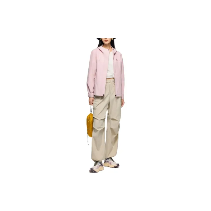 Anta Comprehensive Training Collection Sports Lifestyle Collection Jackets Coats Women's Soft And Tender Pink-1
