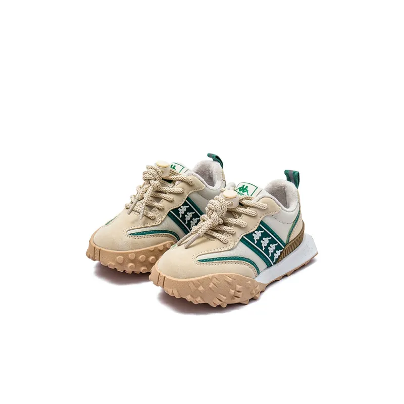 Kappa Cushioning Anti Slip And Wear Resistant Sports Casual Shoes Ivory Kids'-2