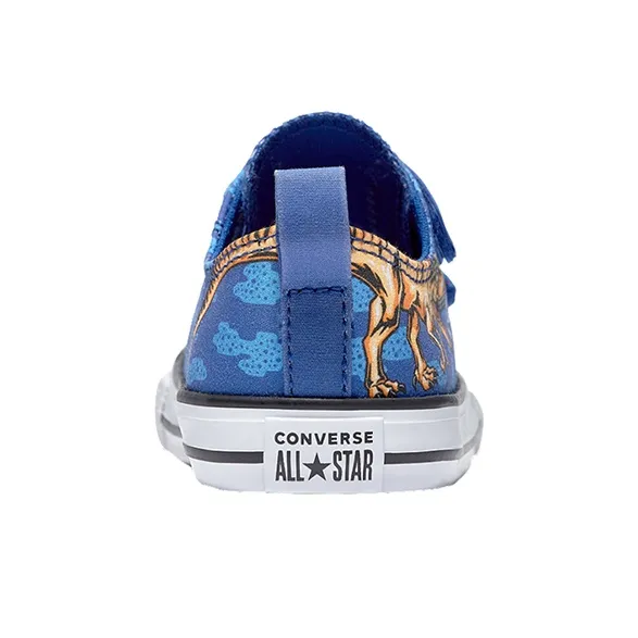 Converse Chuck Taylor All Star Low Top Toddler Shoes Blue Baby-4