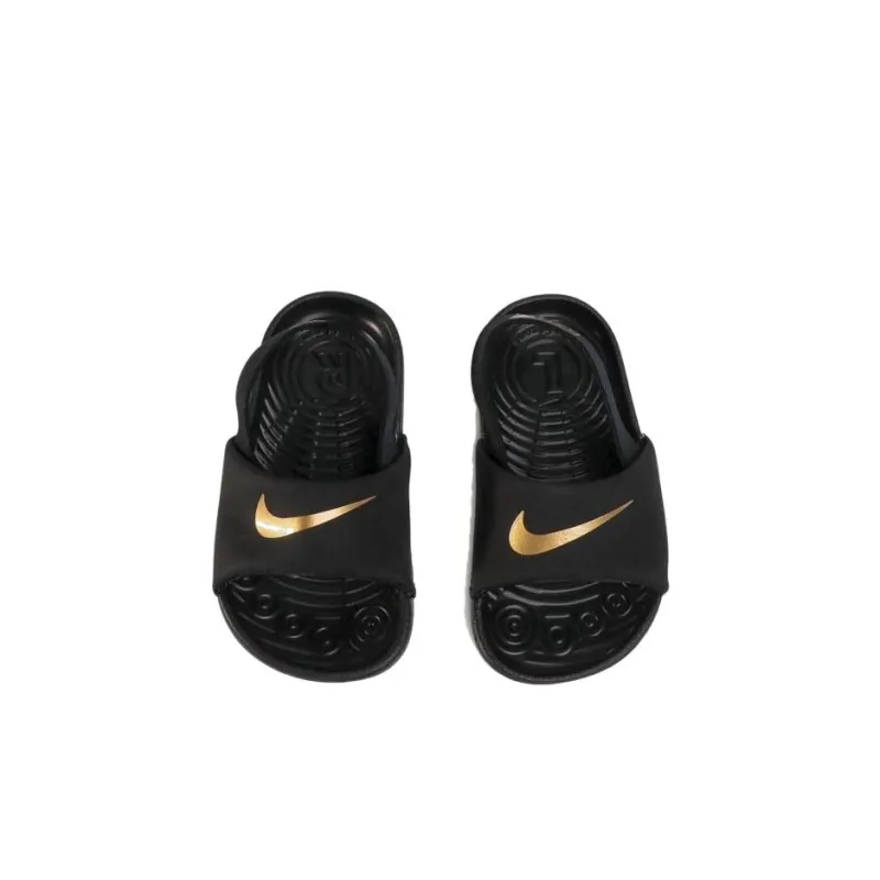 Nike Kawa Low-Top Toddler Shoes Black Gold Infant And Toddler-3