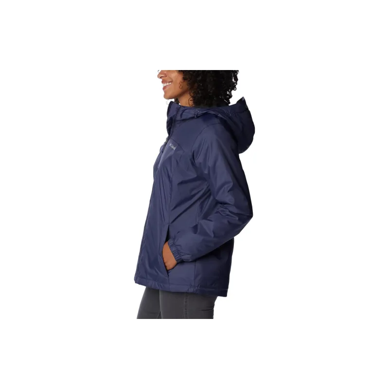 Columbia Puffer Jackets Women's Navy Blue-3