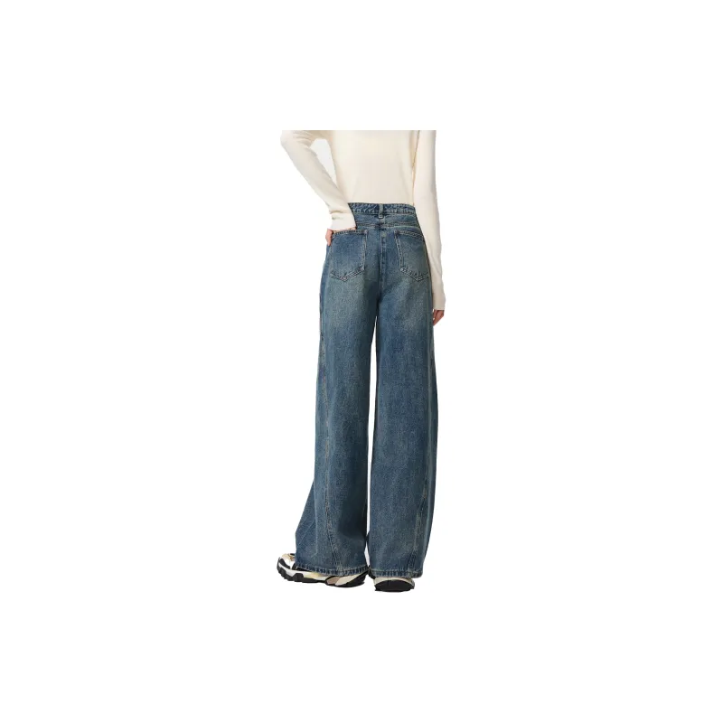 BASIC HOUSE Jeans Women's Denim Blue-4