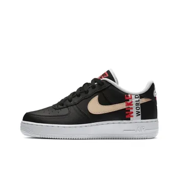 Nike Air Force 1 Low LV8 Worldwide Pack Grey Crimson GS