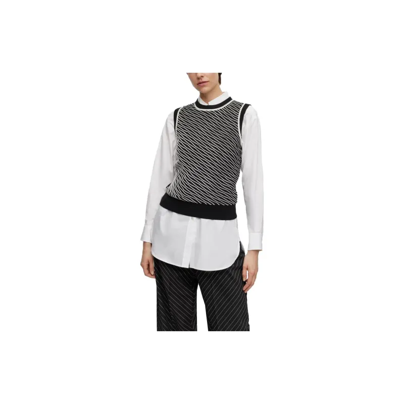 HUGO BOSS T-Shirts Women's Black-3