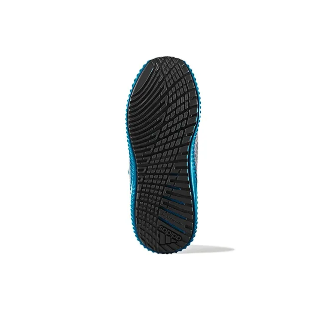 Adidas Fortarun Wide Cf K Wear-Resistant Athletic Shoes Gray Blue Multicolor Kids'-4