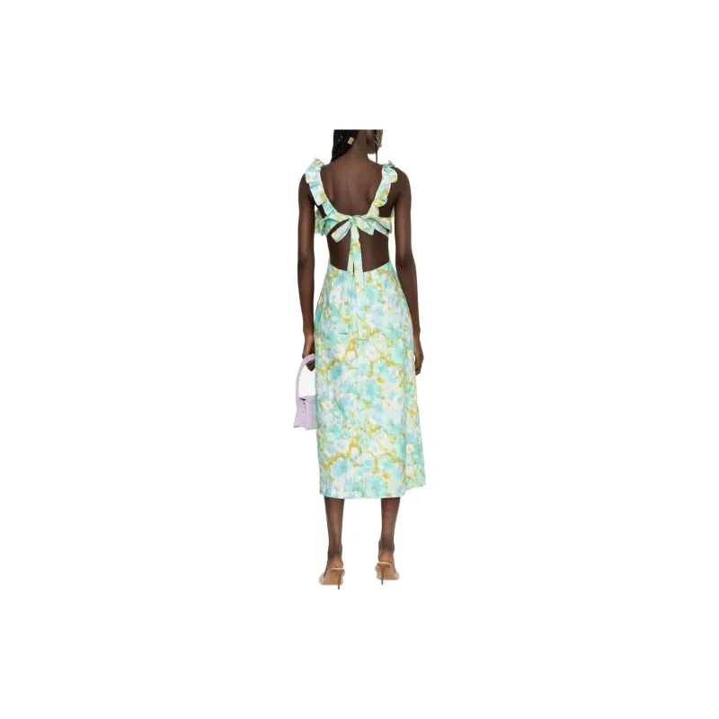 Zimmermann Floral-print Frilled Dress-2