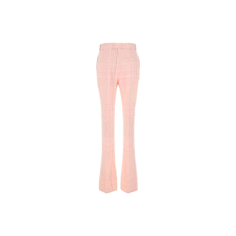 Bottega Veneta Flared Stretched Trousers-1