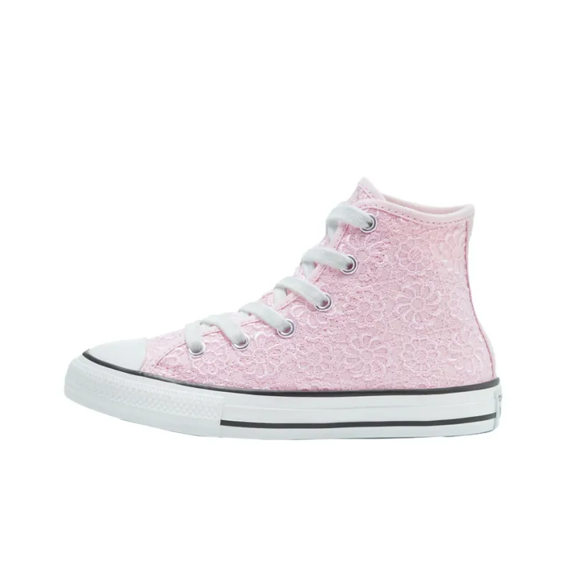 Converse Chuck Taylor All Star Slip Resistant High Top Kids Canvas Shoes Pink Teenagers-0