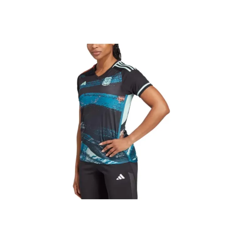 Adidas Argentina Soccer Jerseys Women's Black-3