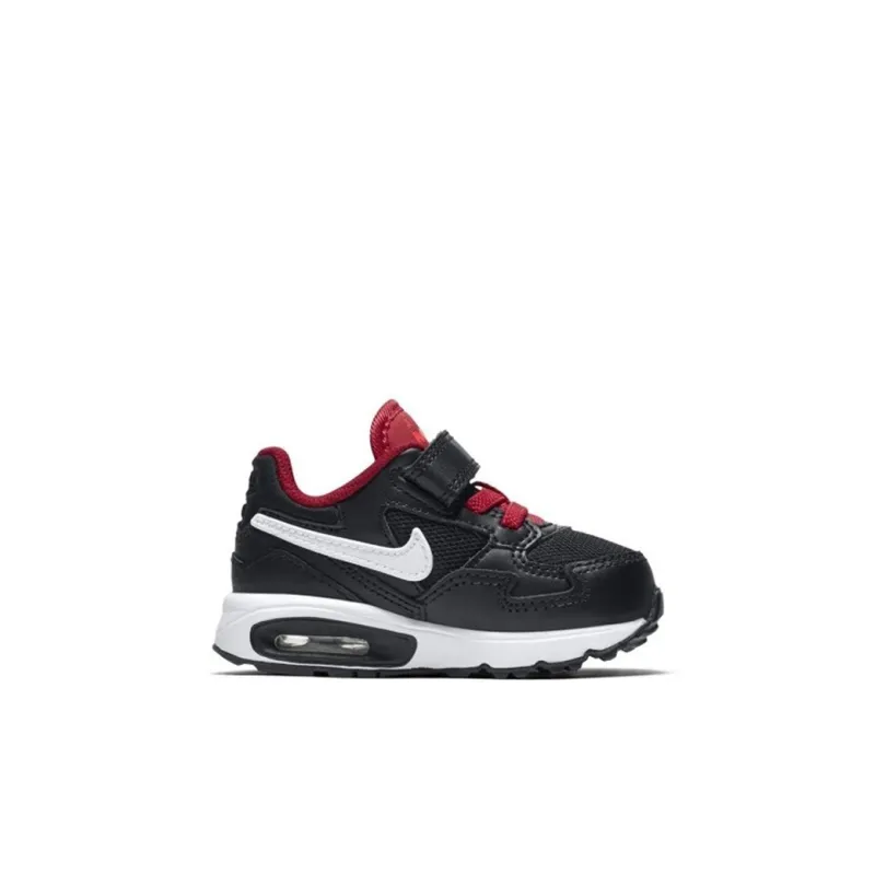 Nike Air Max ST Shock Absorbers Low Top Toddler Shoes Black Red Infant And Toddler-1
