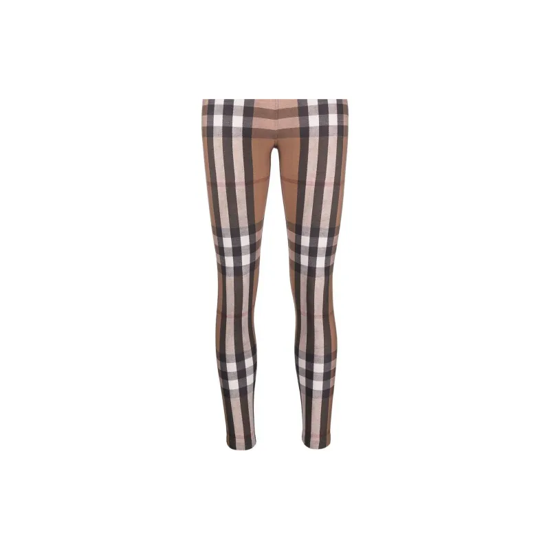 Burberry Check Stretch Legging Beige-3