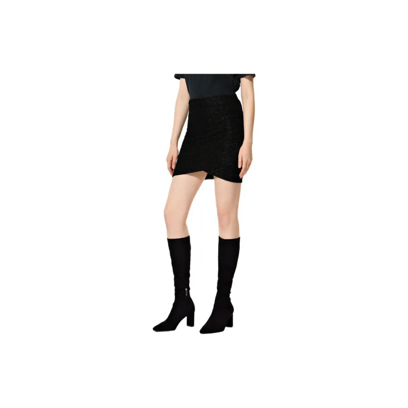 IRO NIGHT Casual Short Skirts Women's Black-2