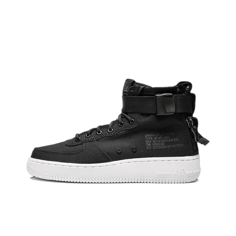 Nike sf air force 1 mid grey online