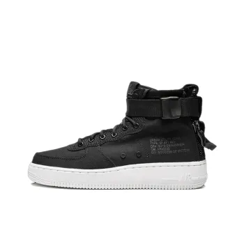 Nike SF Air Force 1 Mid Black Anthracite White GS