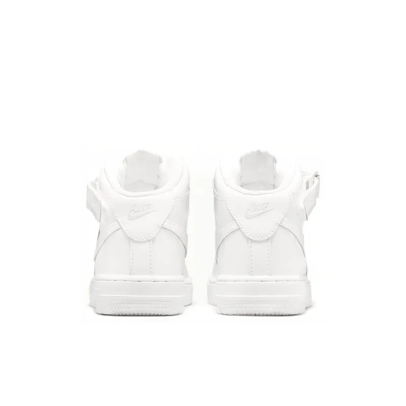 Nike Air Force 1 Mid LE White PS-4