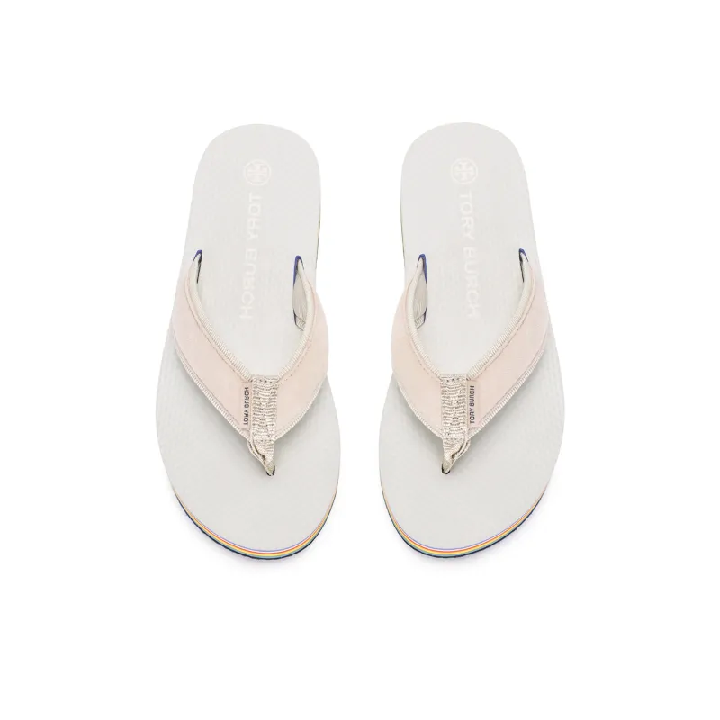 TORY BURCH Slip Resistant Flip Flops Women's Natural-2