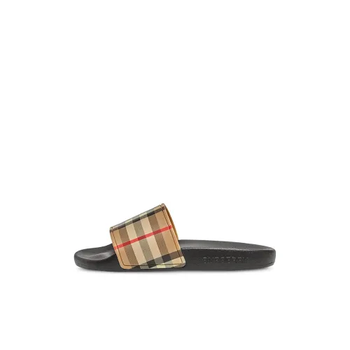 Burberry Kids Vintage Check Slide Sandals