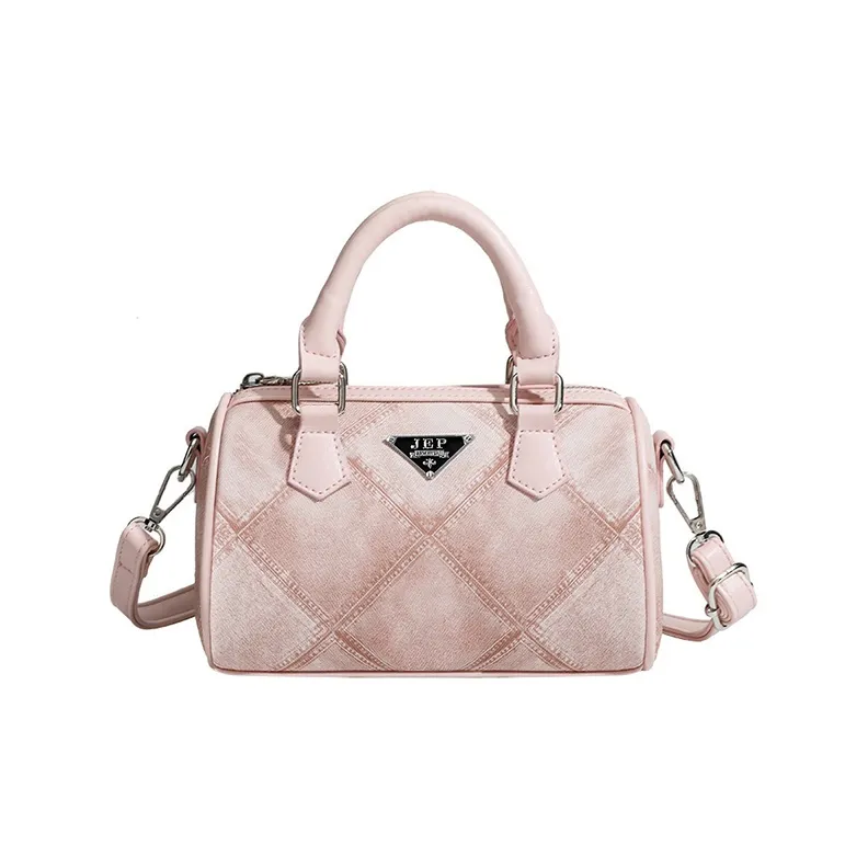 Jade En Plus PU One Shoulder Handbags Regular Women's Pink/Blue-1