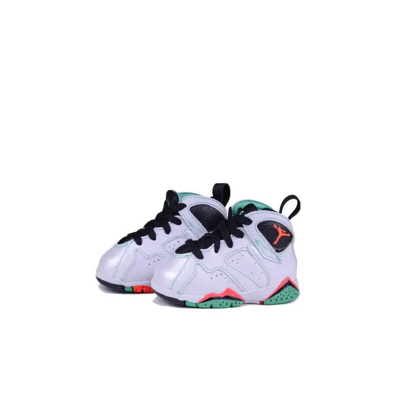 Jordan Air Jordan 7 Slip-Resistant High-Top Toddler Shoes White Infant And Toddler-2