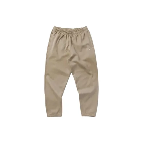 Nike Clothing Knitted Sweatpants Men Light Brown