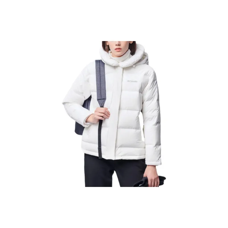 Columbia Down Jacket Women's White-2