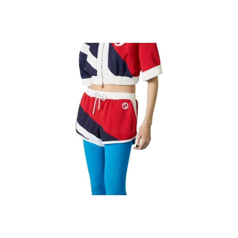 GUCCI Casual Shorts Women's Red-1