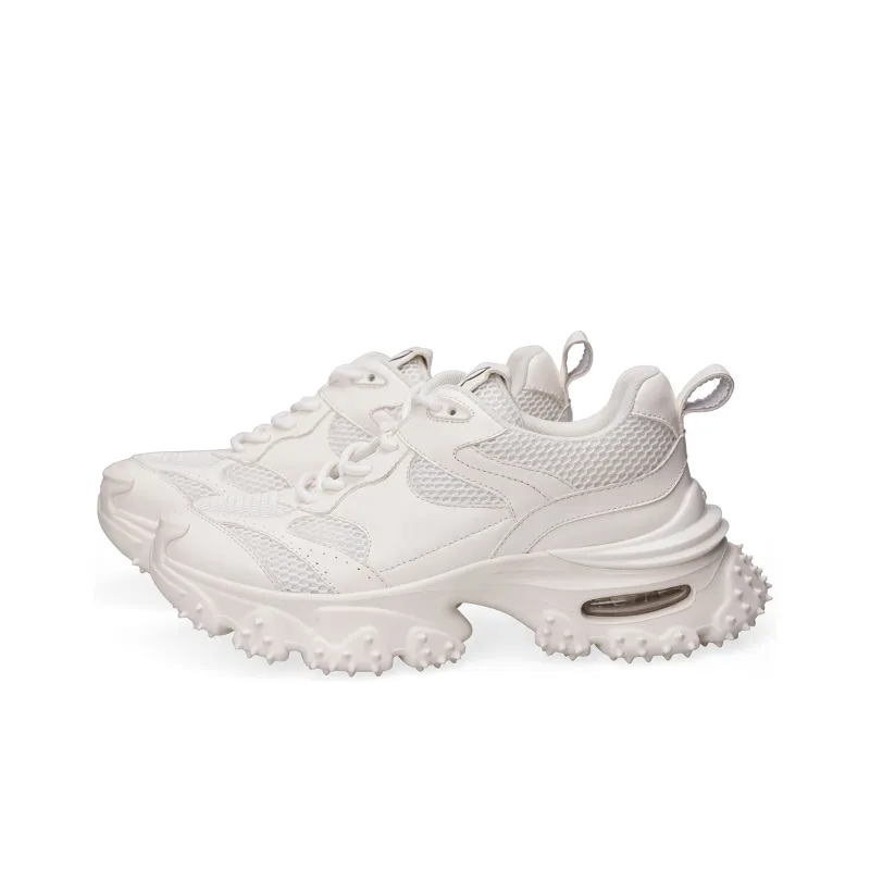 BOSSSUNWEN Low-Top Chunky Sneakers Men's White-1