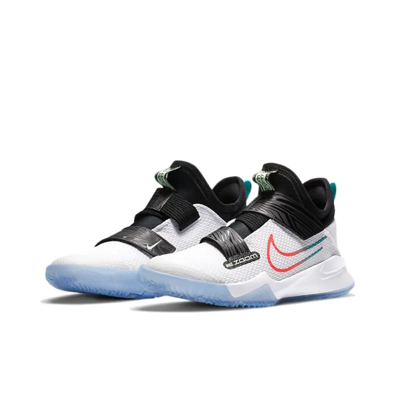 Nike Zoom Flight White Jade Crimson-2