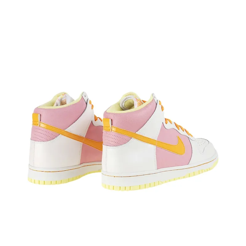 Nike Dunk High High-Top Sneakers Pink/White GS-2