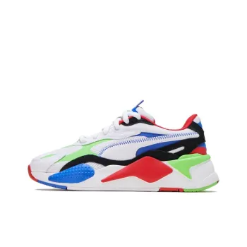 PUMA RS X3 Render Anti Slip Wear Resistant Kids' Running Shoes White Teenagers