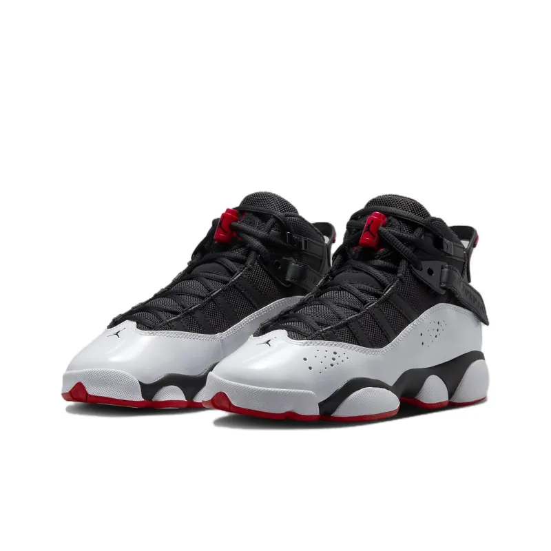 Air Jordan 6 Rings 'Black Varsity Red' GS-2